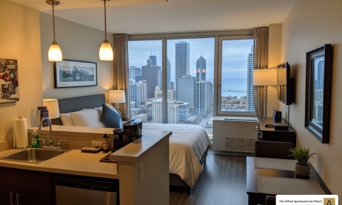 studio apartment chicago il