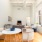 living room in airy apartment in downtown Chicago - The Alfred