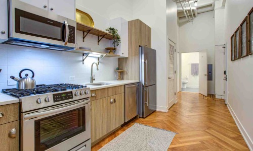 studio apartments with in unit laundry Chicago modern interior - studio apartments with in unit laundry