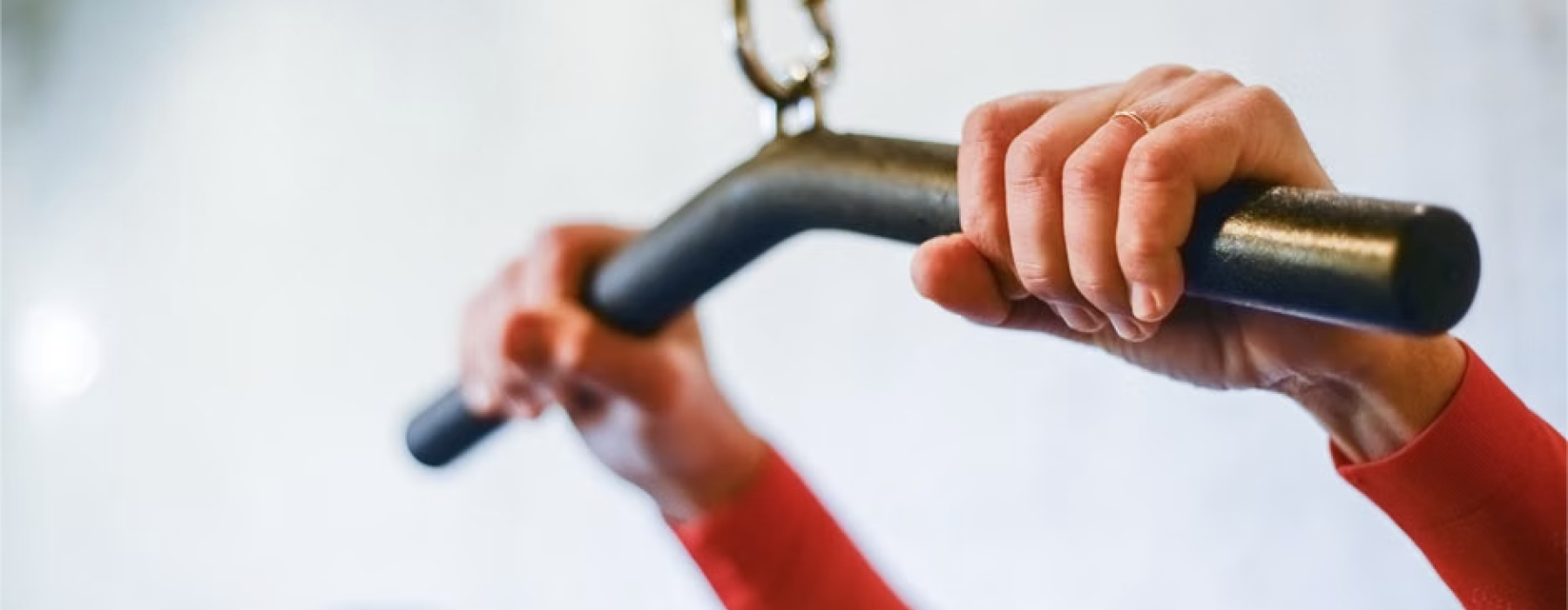 football bar multi-grip Swiss bar in a power rack - football bar