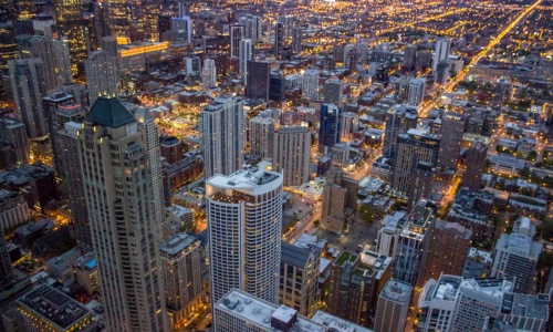 Downtown Chicago skyline - Downtown Chicago home rentals