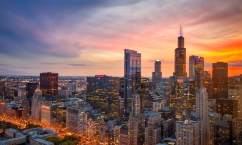 Chicago skyline - best chicago views