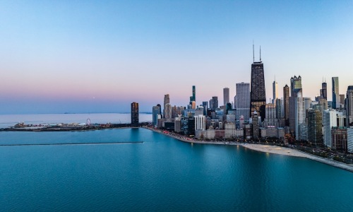 Chicago skyline views