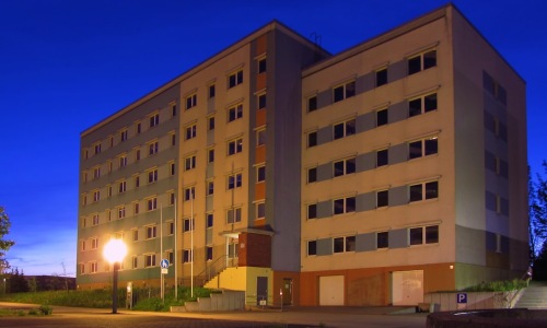 apartment rental utilities included building exterior
