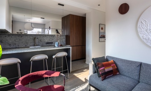 1 bed utilities included modern apartment living room